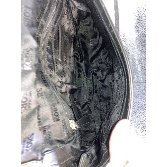 MICHAEL KORS SMALL SAFFIANO BEADED FLORAL CROSSBODY BAG ASIS - Picture 14 of 15